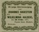 40 jarig huwelijksjubileum Johannes Hagestein en Wilhelmina Aalbers (1891)