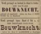 Bouwknecht gevraagd door J. Oosthoek en S. Lammerse (1899)