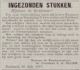 De feestcommissie reageert op aantuigingen dat het feest van 27 juli buitensporig duur zou zijn. (1877). Het feest betreft het 25 jarig jubileum van burgemeester de Jongh.