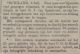 Ds van Spankeren toch niet met pensioen. Onderwijzer C.G de Hondt viert 25-jarig werkjubileum.(1879)