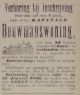 Notarisveiling ter verhuur bouwmanswoning en 81 hectaren bouw- en weilandgronden in Zuidland en Geervliet, toebehorend aan dhr B. Bijl.(1880)