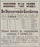 Opbrengsts notarisveiling weilanden en bouwland van Teunis Blaak (1880)