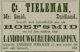 Ct Tieleman beveelt zich aan als hoefsmid, ijzersmeder. Vermoedelijk heeft hij de smederij van Reijer Riede overgenomen (1881)