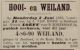 Hooi- en weiland te huur van B. Zoeteman Jzn aan de Korte Bille (1883)