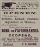 Advertentie opening winkel van J.G. Bloem (later ook fotograaf) (1884).