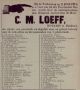 C.M. Loeff verkiesbaar als lid Provinciale Staten (1884)
