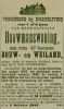 Notarisveiling verhuring bouwmanswoning met 47 hectare bouw- en weiland (1887)