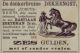 Advertentie dekhengst 'Concurrent' van Bastiaan Zoeteman (1890)