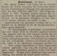 Landbouwnieuws: vlasoogst vrijwel mislukt (1892)