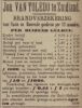 Advertentie verzekeringsagent Joh. van Toledo (1894)