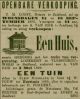 Verkoopveiling huis herberg A. van Dijk (eigendom Dirk Fonkert) (1895)