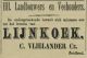 Advertentie Lijnkoek door C. Vlielander cz