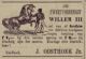 Advertentie voor de hengst Willem III van J. Oosthoek Jzn (1897)