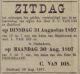 Zitdag nalatenschap A.C. van Dis (1897)