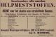 Advertentie C. Warning, Mandemaker en agent voor verschillende boomplanten (1898)